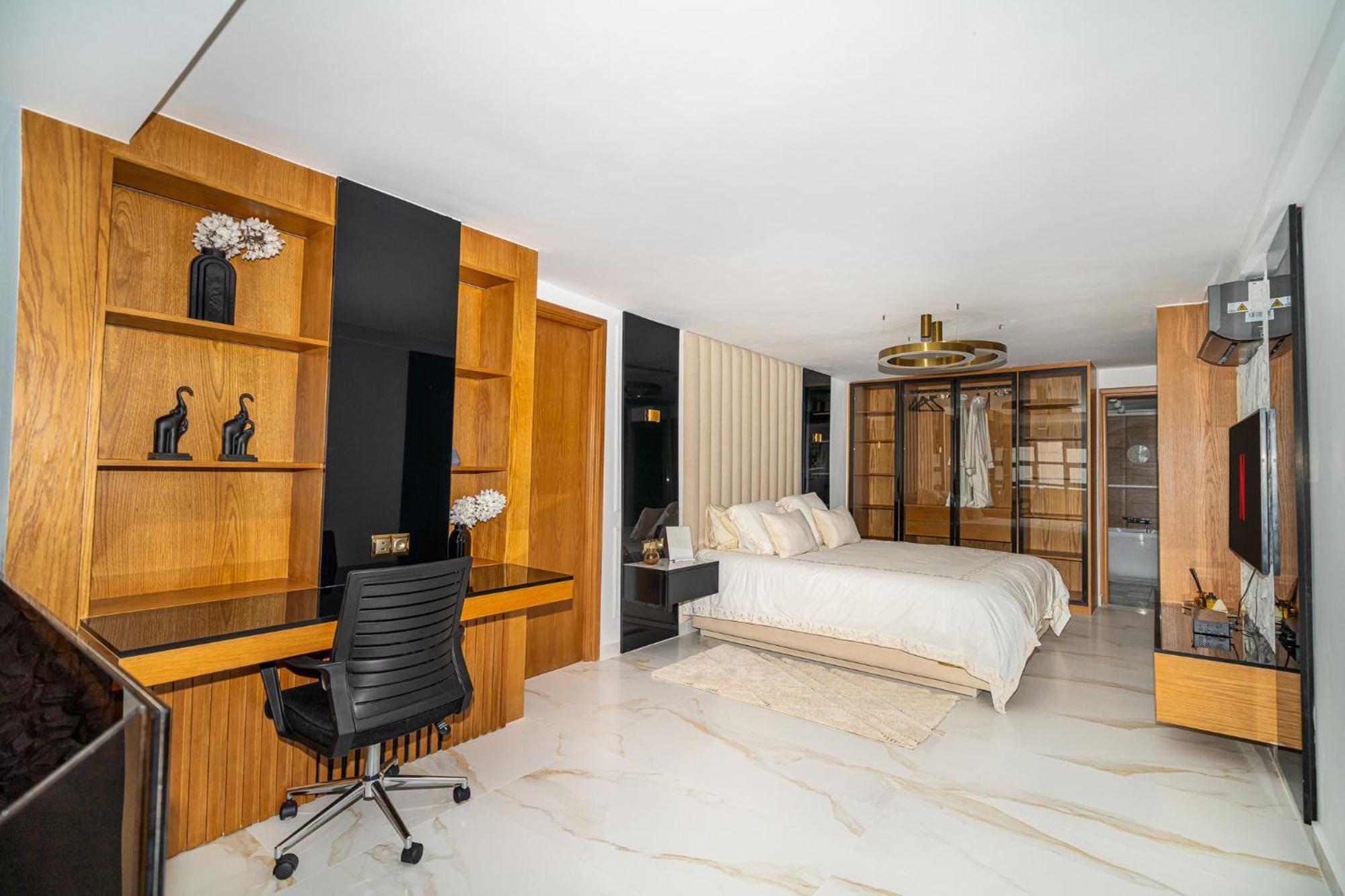 Ecrin Secret, Duplex Prestige, Proche Corniche & Medina, Piscine, Parking, Wifi, Iptv, Ac Tânger Exterior foto