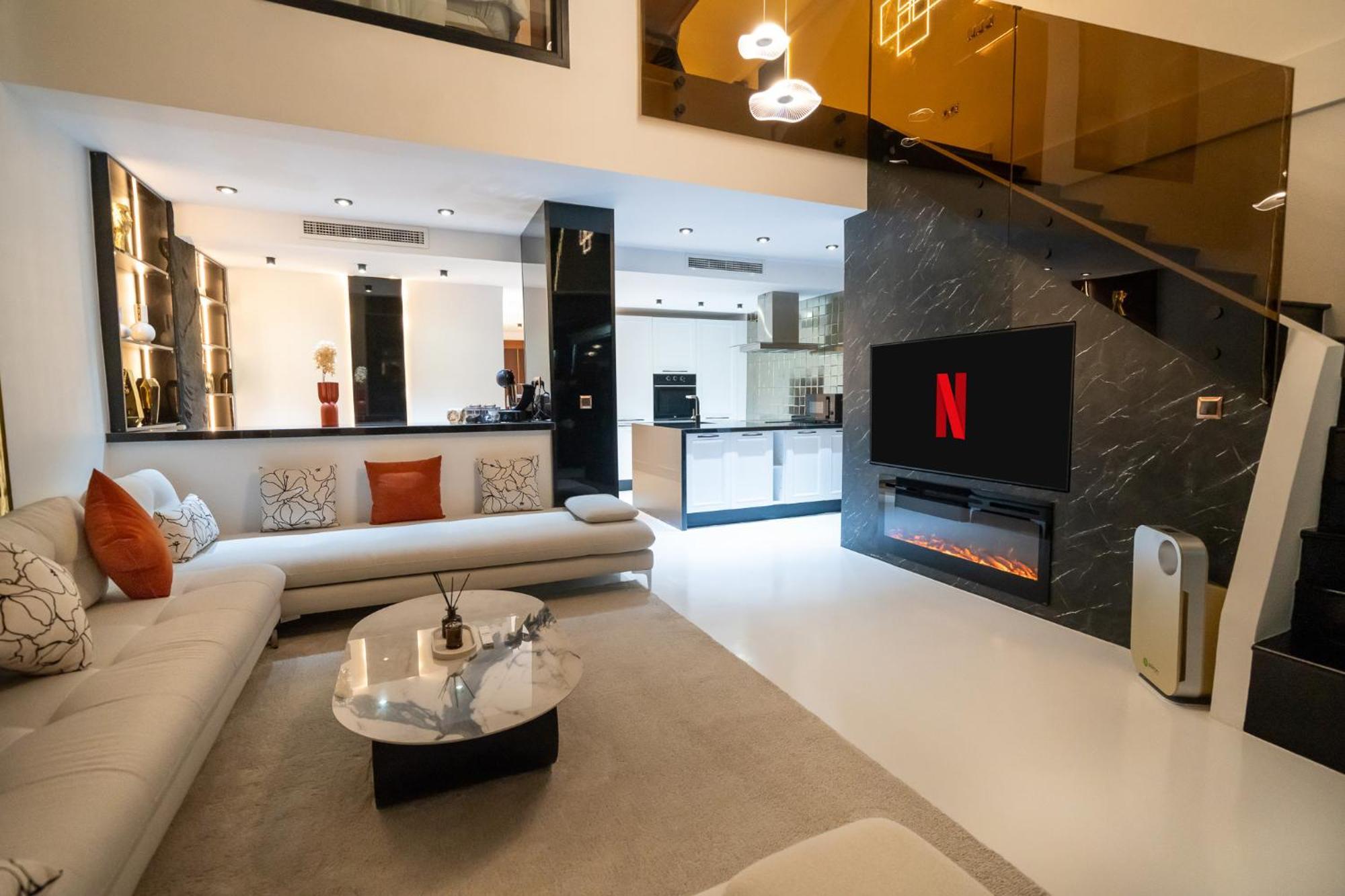 Ecrin Secret, Duplex Prestige, Proche Corniche & Medina, Piscine, Parking, Wifi, Iptv, Ac Tânger Exterior foto
